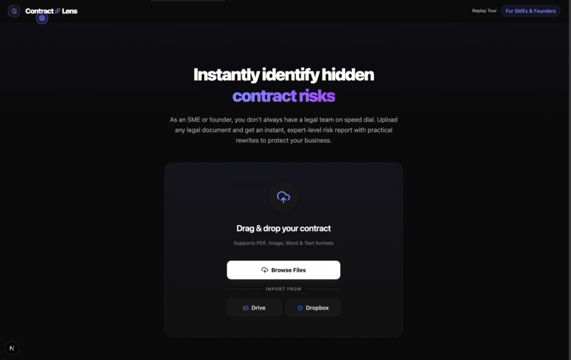ContractLens – screenshot 1