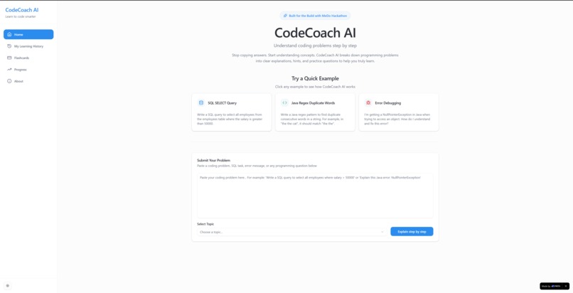 CodeCoach AI – screenshot 2