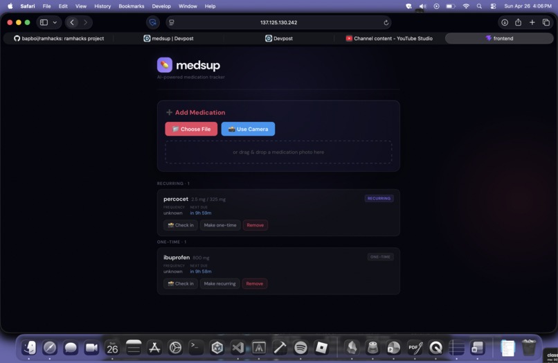 medsup – screenshot 1