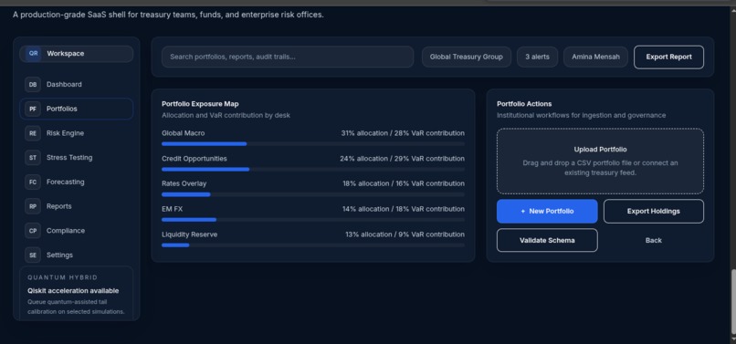 QuantumRisk Oracle – screenshot 9