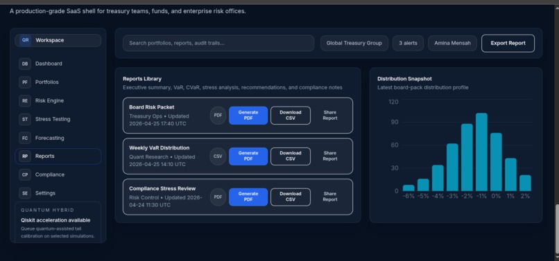 QuantumRisk Oracle – screenshot 10