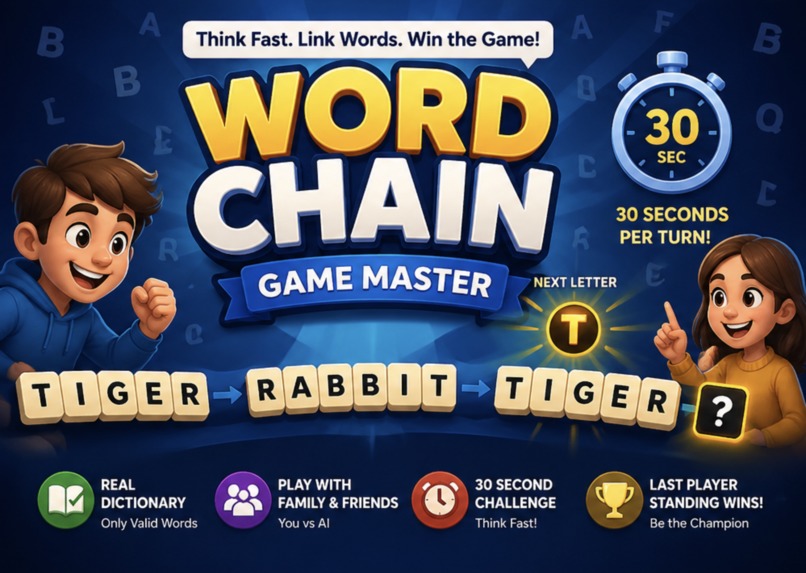 Word Chain Game Master – screenshot 1