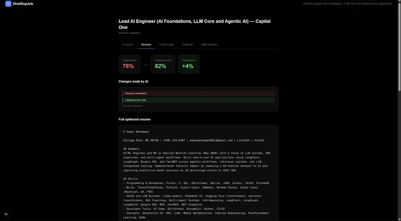 OneStopJob  – screenshot 3