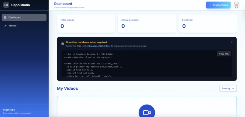 RepoStudio – screenshot 2