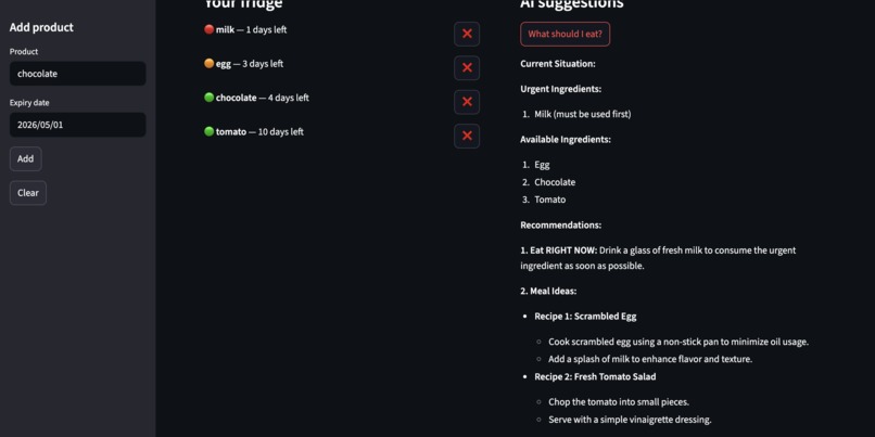 FridgeMind AI – screenshot 1