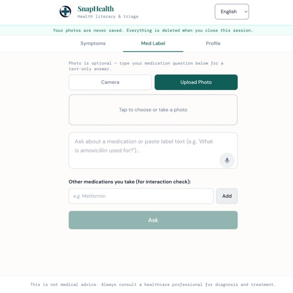SnapHealth – screenshot 3