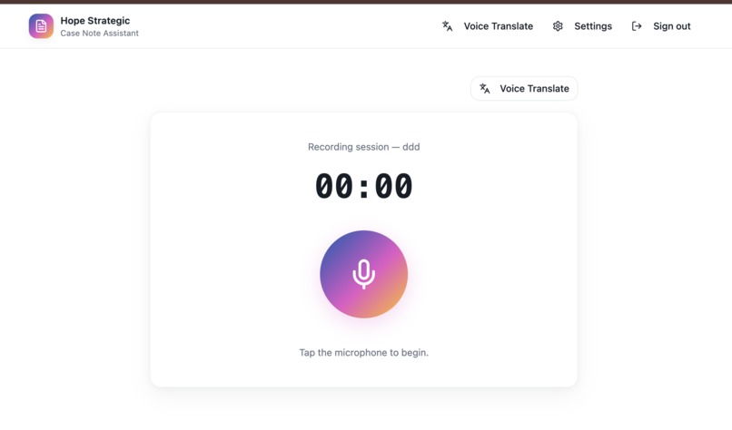 Case Management System  – screenshot 3