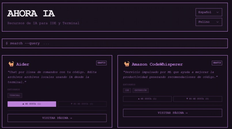 Ahora IA – screenshot 1