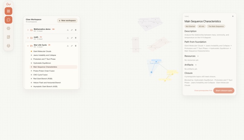 Clew – screenshot 2