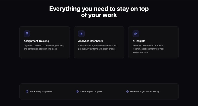student-os – screenshot 2