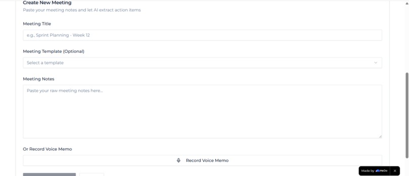 MeetingMortem – screenshot 3
