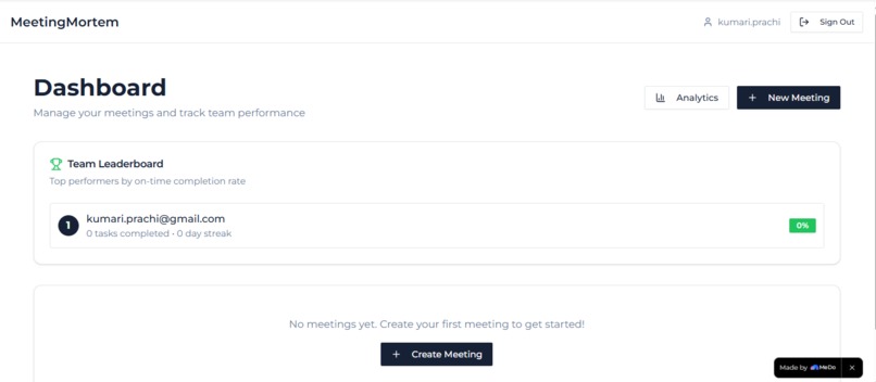 MeetingMortem – screenshot 7