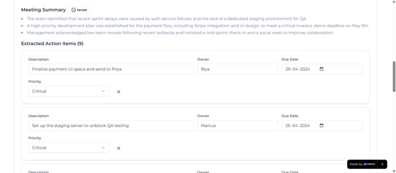 MeetingMortem – screenshot 8