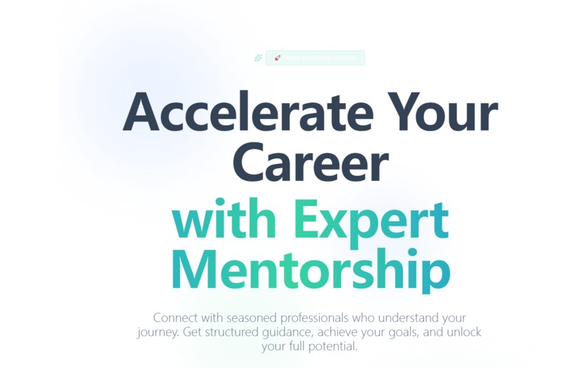 ExpertMentorship – screenshot 1