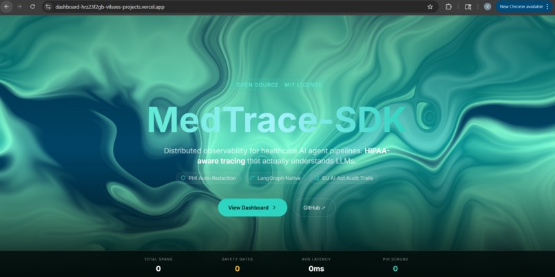 MedTrace-SDK – screenshot 1