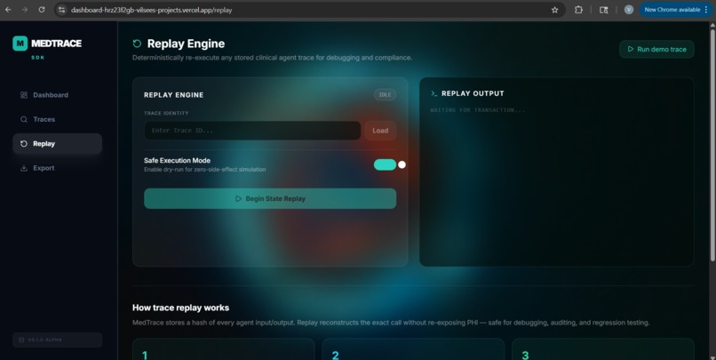MedTrace-SDK – screenshot 3