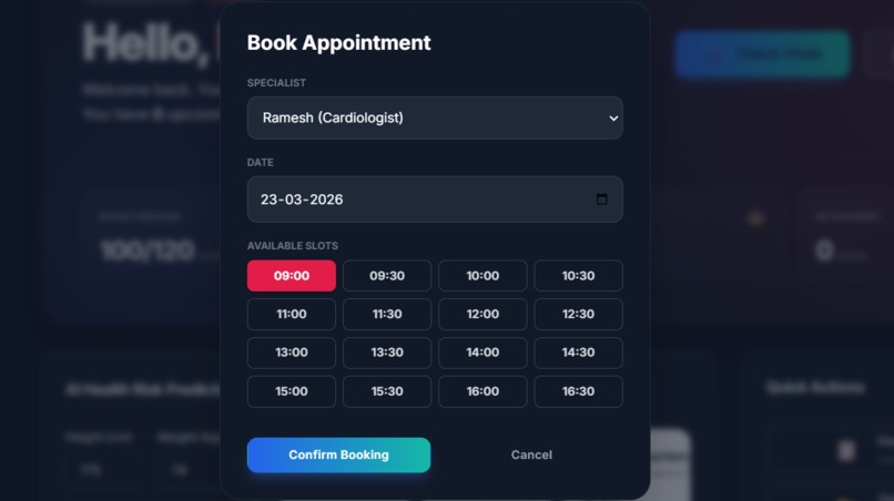 CareXAI – AI-Powered Health Insight Engine – screenshot 3