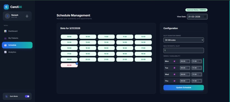 CareXAI – AI-Powered Health Insight Engine – screenshot 4