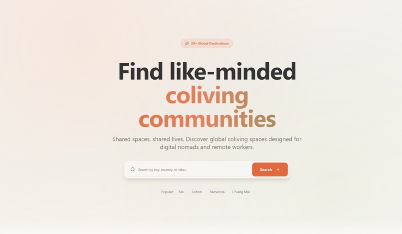 CoLiving Finder – screenshot 1