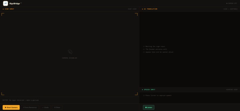 SignBridgeV2 – screenshot 1