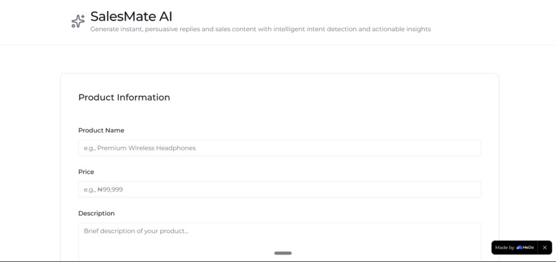 SalesMate AI – screenshot 3