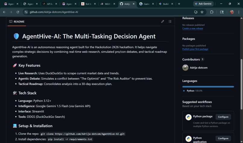 AgentHive-AI  – screenshot 3