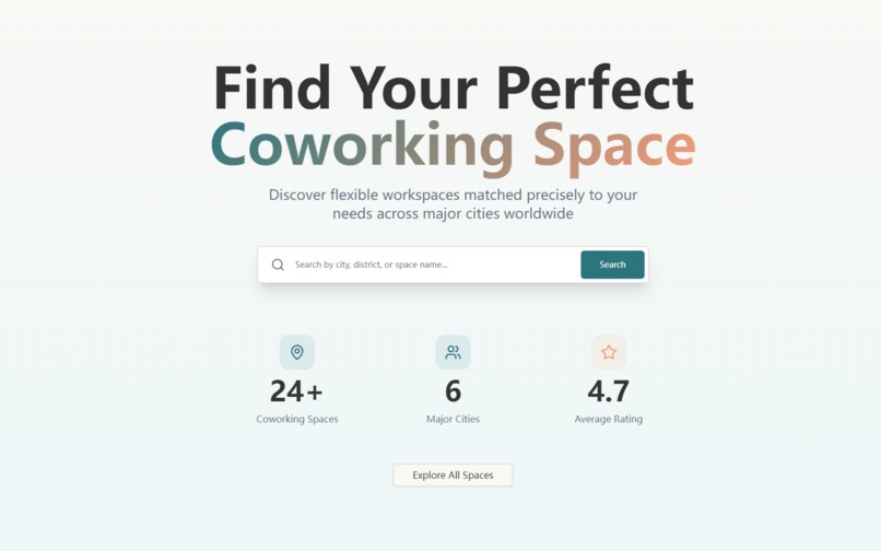 Shared Workspace Finder – screenshot 1