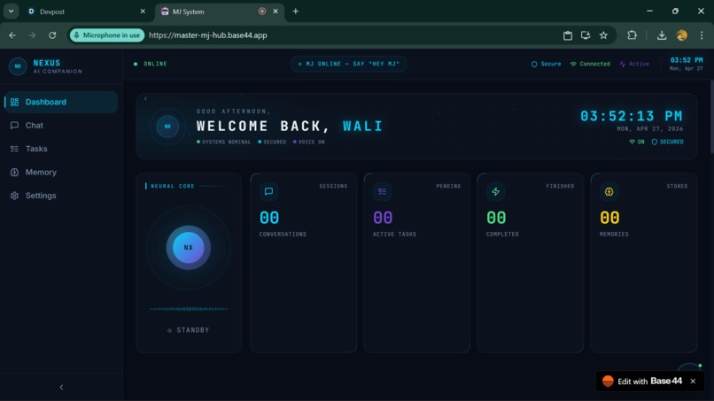 MJ – screenshot 1