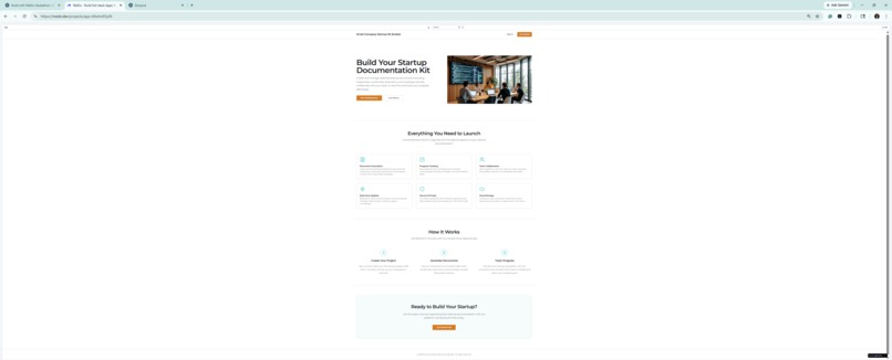 Small Company Startup Kit Builder – screenshot 1