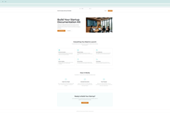 Small Company Startup Kit Builder