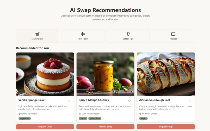 Food Swap – screenshot 1