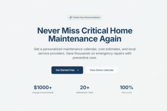 HomeMaintenance Calendar