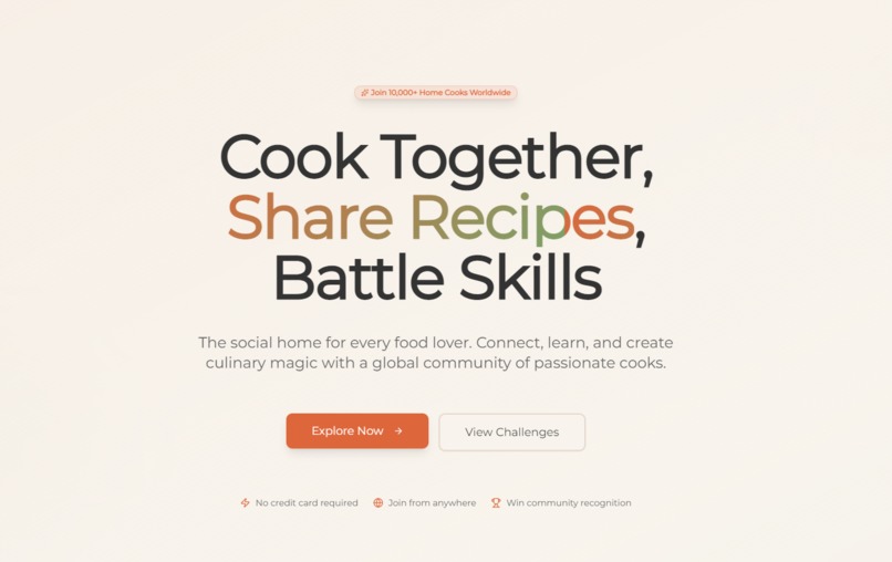 Share Recipes – screenshot 1