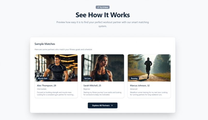 Workout Partner – screenshot 2