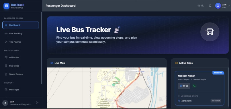 Smart Bus Tracker - (BusTrack) – screenshot 3