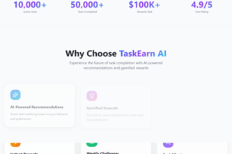 TaskEarn AI Platform - AI Gamified Task & Rewards System