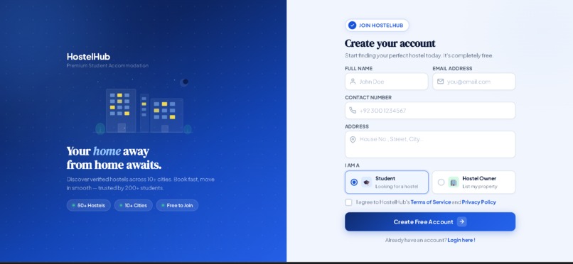 HostelHub – screenshot 3