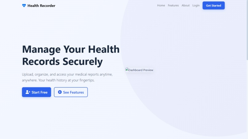 Health Recorder – screenshot 1