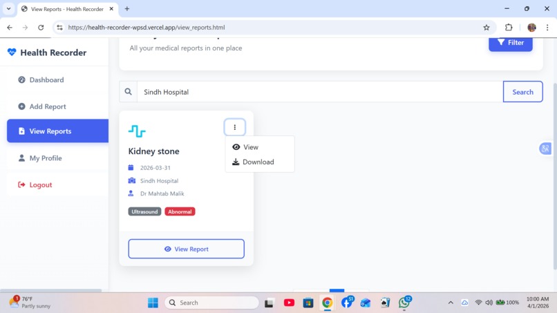 Health Recorder – screenshot 6