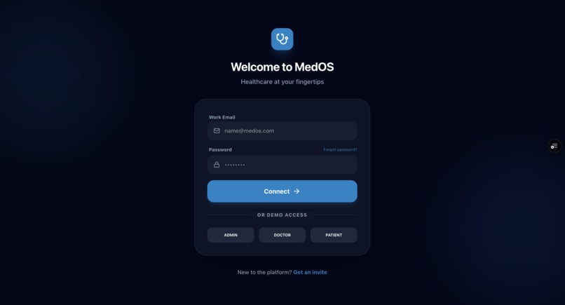 MedOS: Advanced Hospital Management System – screenshot 4