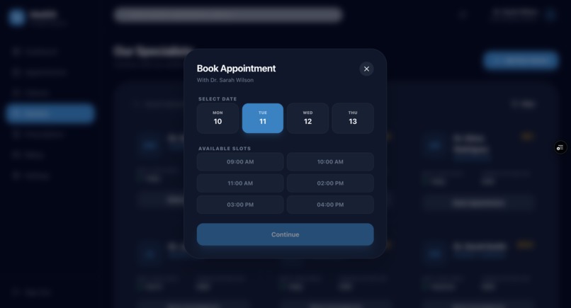 MedOS: Advanced Hospital Management System – screenshot 7