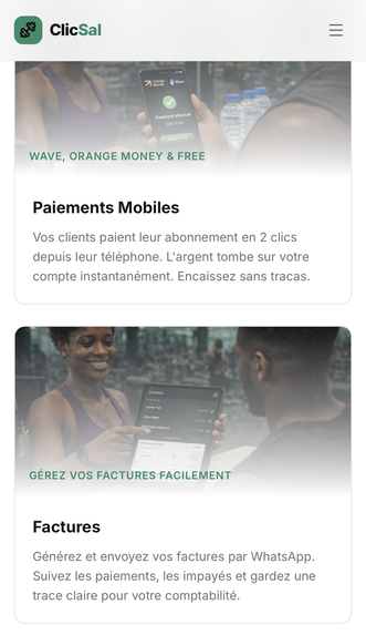 Clicsal  – screenshot 2
