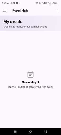 Campus Event Hub – screenshot 6