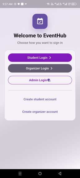 Campus Event Hub – screenshot 8
