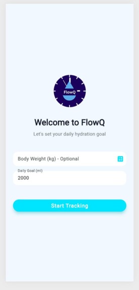 FlowQ: Hydrate Right, Hydrate Now – screenshot 1