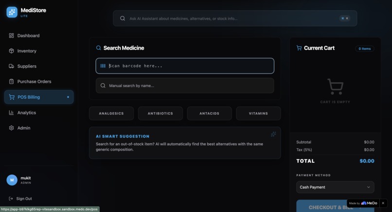 MediStore Lite – screenshot 6