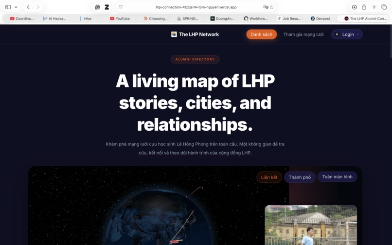 LHP-Connection – screenshot 1