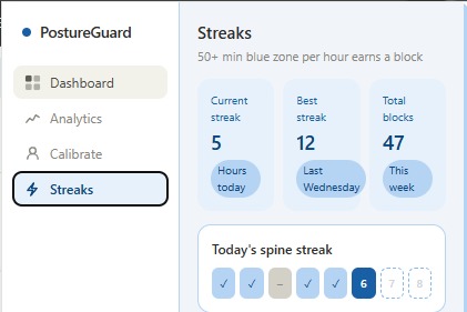 Posture Guard – screenshot 4