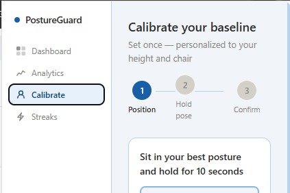 Posture Guard – screenshot 5