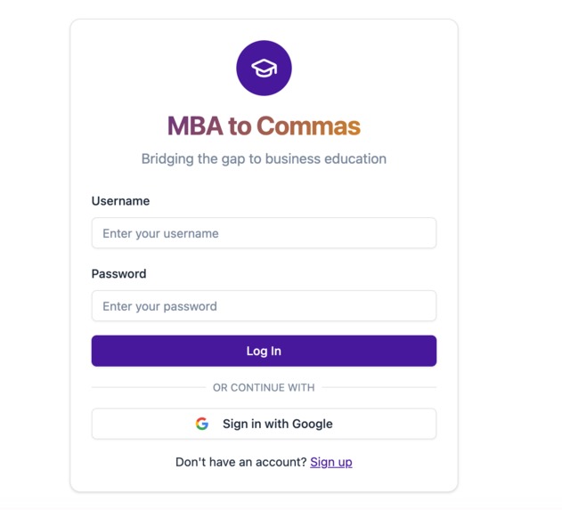 MBA to Commas – screenshot 1